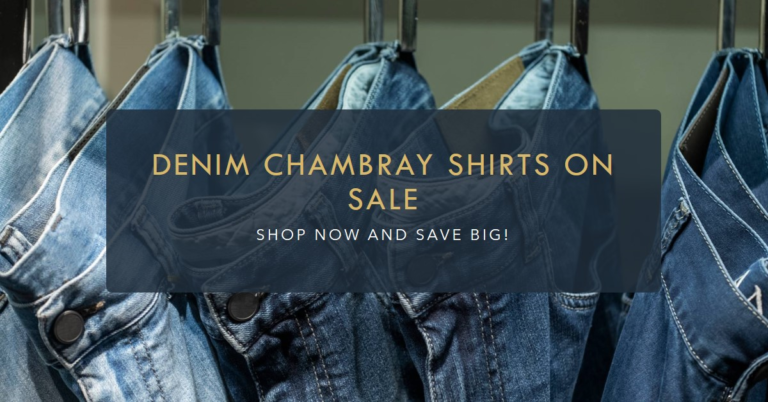 shop denim chambray shirts on sale